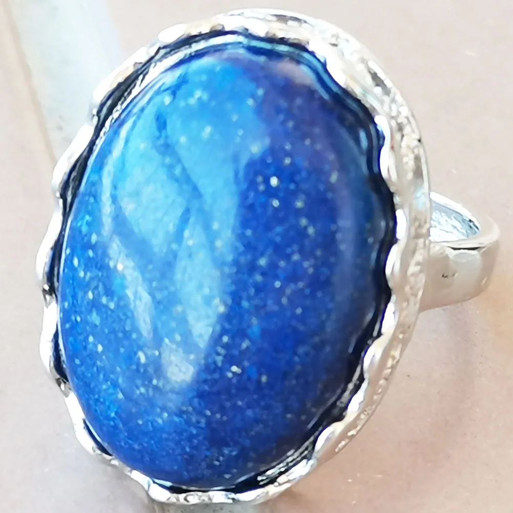 الملكيت البيضاوي النساء الرجال الفن حبة الدائري PWB987