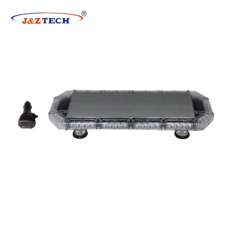 

Auto Vehicle Aluminum Slim Mini LED Strobe Lightbar 12V/24V Emergency Flashing Car Light Accessories with Halogen Lamp Type