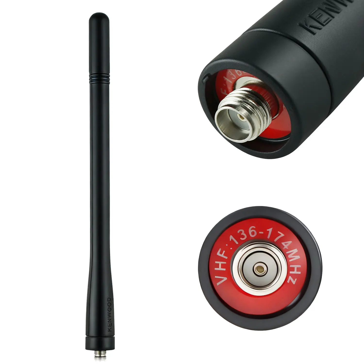 KRA-26 Intercom Telescopic Antenna 136-174Mhz VHF SMA Female Suitable for Kenwood TK2217 TK2107 TK2207 TK-2317 TK-2207G D240