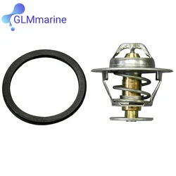 Thermostat Kit 82 Degree 3831424 for Volvo Penta MD31 AD41 KAD42 KAD43 KAD300 Engines 875849 876128 1544390