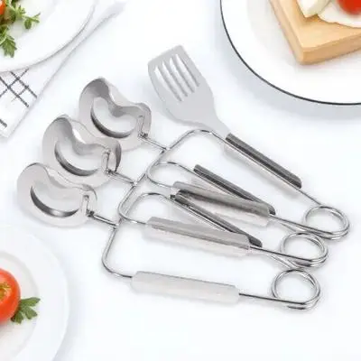 

3pcs Stainless Steel Snail Tong Escargot Tongs Spring Food Clip Kitchen Serving Tool Heat Resistant Ergonomic Handle Smooth Edge