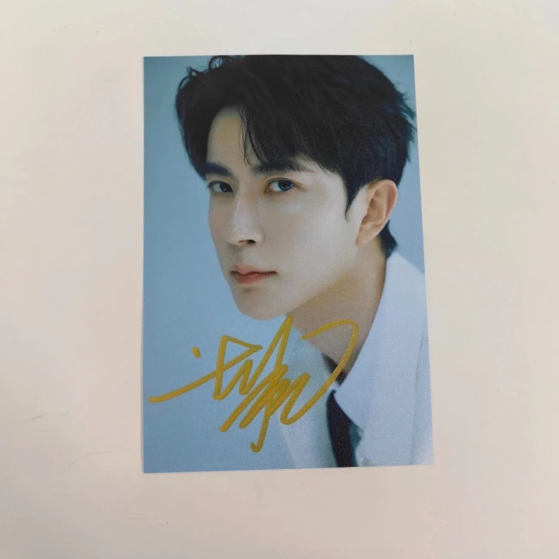 Yu Menglong Poster Autographed Photos TV Life After Life,Blooms Over Blooms Bai Zhen Drama Stills Handwritten Signature Picture
