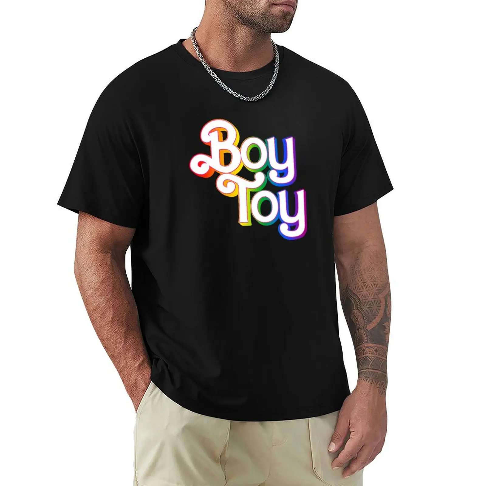 

Rainbow Boy Toy T-Shirt Anti-Pilling Casual T-Shirt