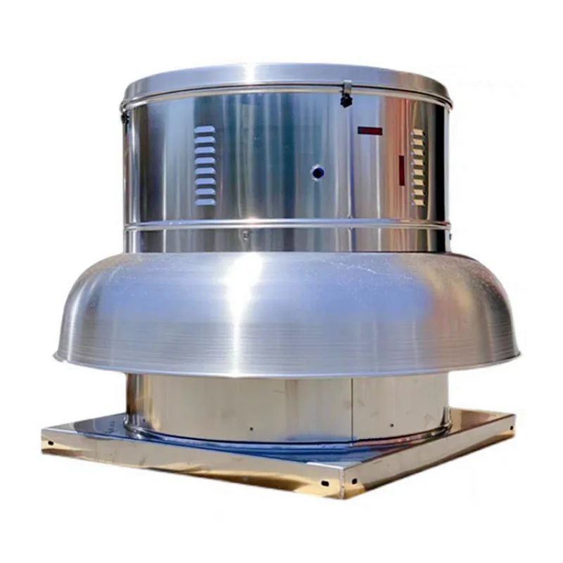 

Aluminum centrifugal roof fan, steel frame light roof fan