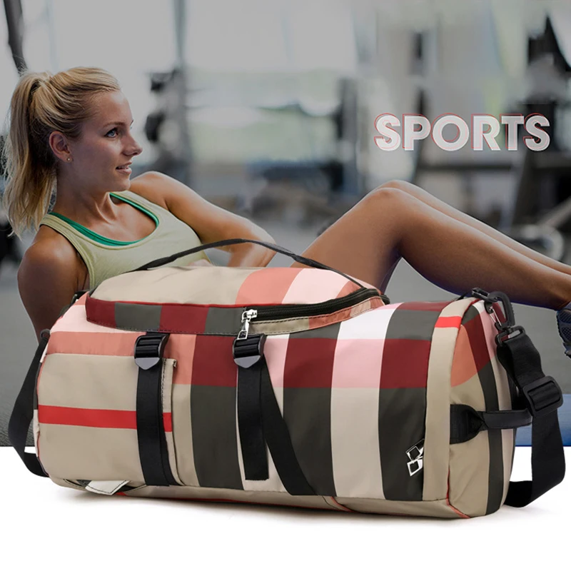 Big Fitness Sports Gym Bags for Man Travel Yoga Shoes Beach Waterproof Tennis Swimming Female Women'S Shoulder Bags Handbag