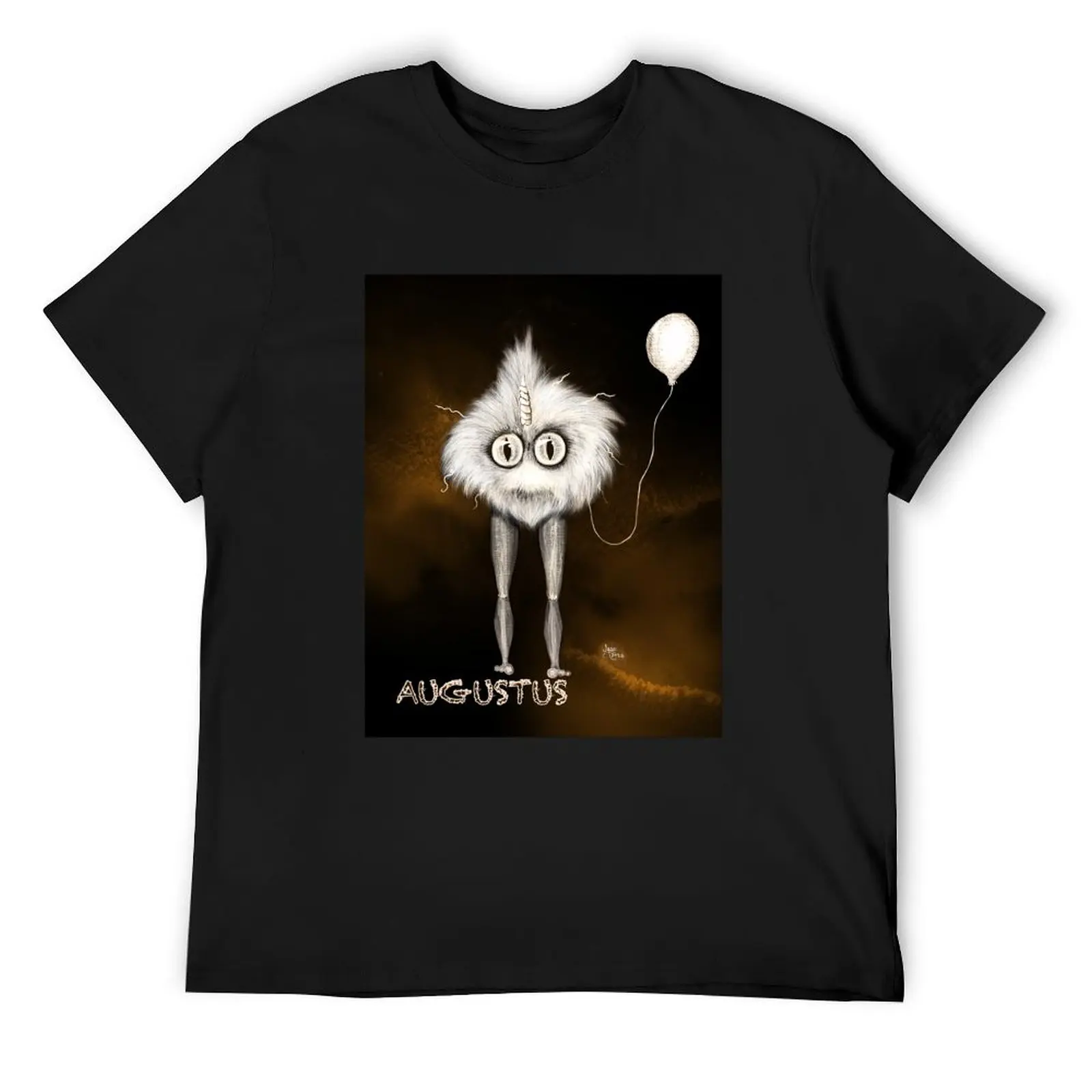 

Augustus T-Shirt T-shirts man oversized anime shirt korean fashion tee shirts for men