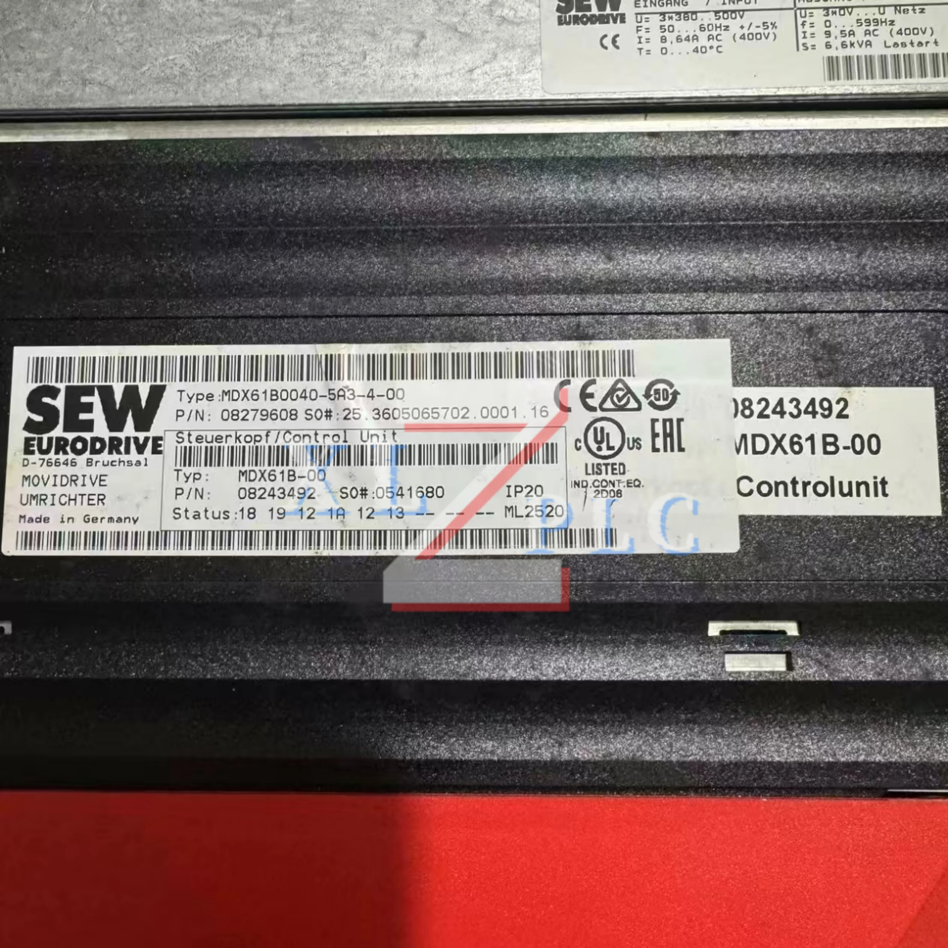 ใหม่ในสต็อกอินเวอร์เตอร์ MDX61B0040-5A3-4-00