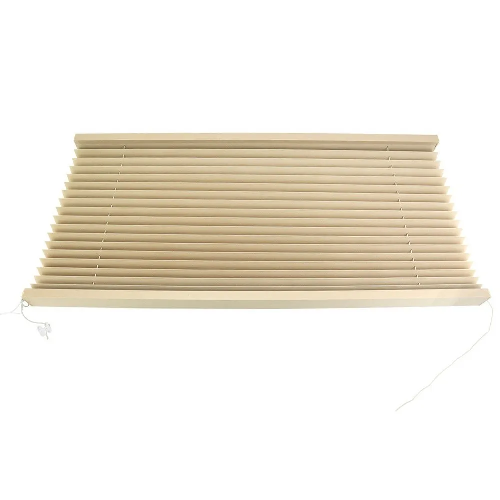 26x24 Inch RV Pleated Shade Blinds Thick Fabric Window Coverings For Camper Trailer Sun Blocker UV Protection Privacy