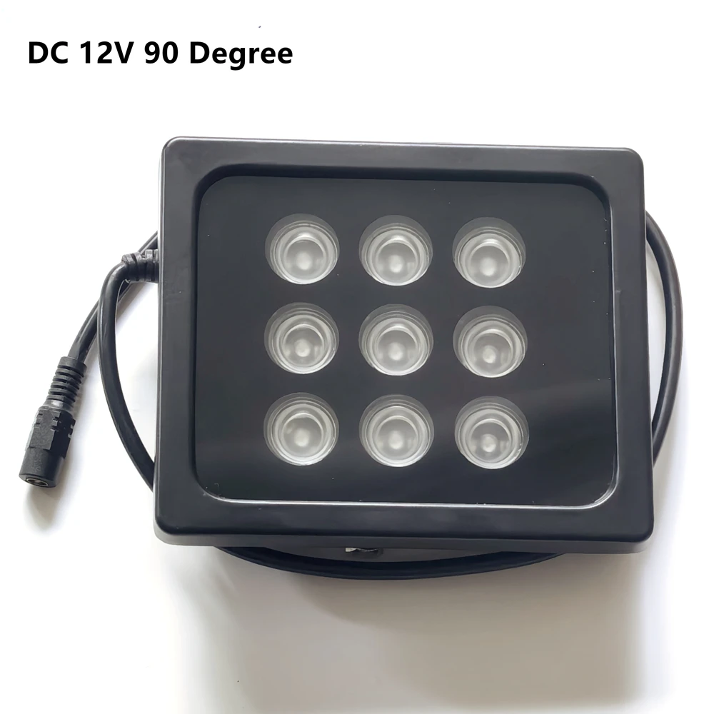 

DC 12V CCTV LEDS 9 Array IR led Illuminator Light IR Infrared Waterproof Night Vision CCTV Fill Light For CCTV Camera IP Camer