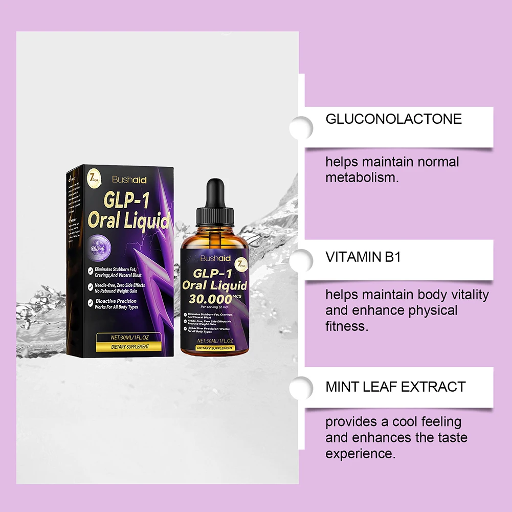 النساء GLP-1 لفقدان الوزن مكملات الببتيد الطبيعية مصلات مركب الببتيد المتقدم سائل سائل سائل سائل السائل القطرات #4
