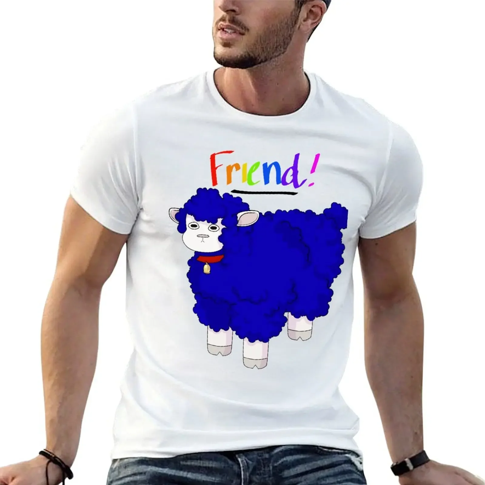 

Wilbur's Sheep, Friend! (Wilbur Soot) T-Shirt summer 2025 sweat Aesthetic clothing shirts men