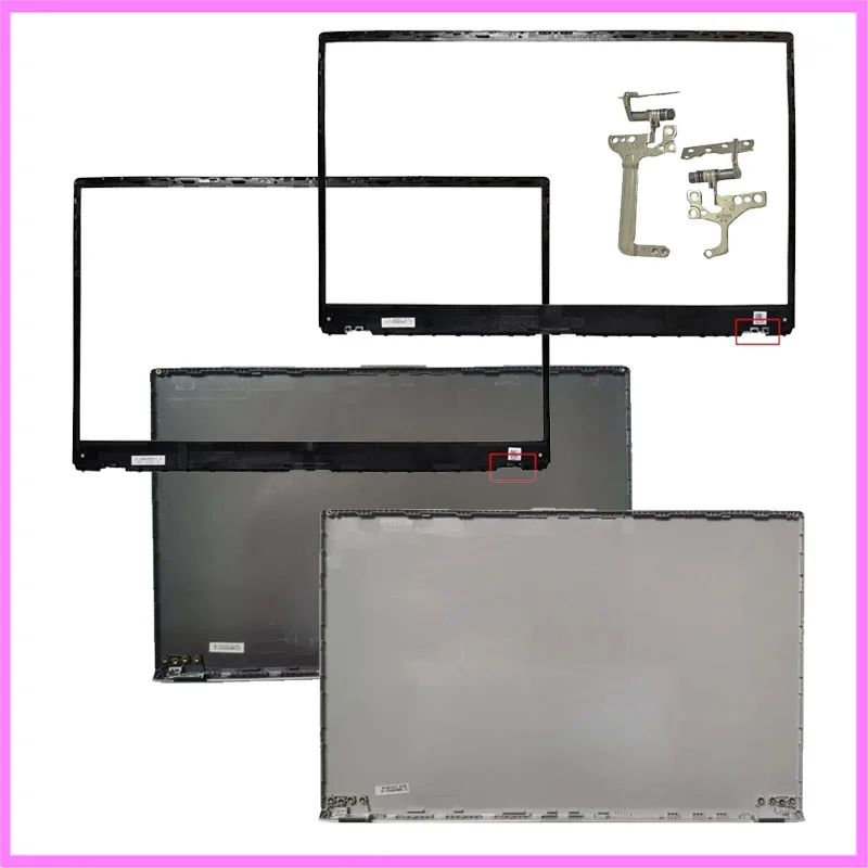 For ASUS VivoBook 15 X512 V5000F V5000J V5000D X512F A512 A512F F512 Laptop Case Notebook LCD Back Cover Front Frame Hinges