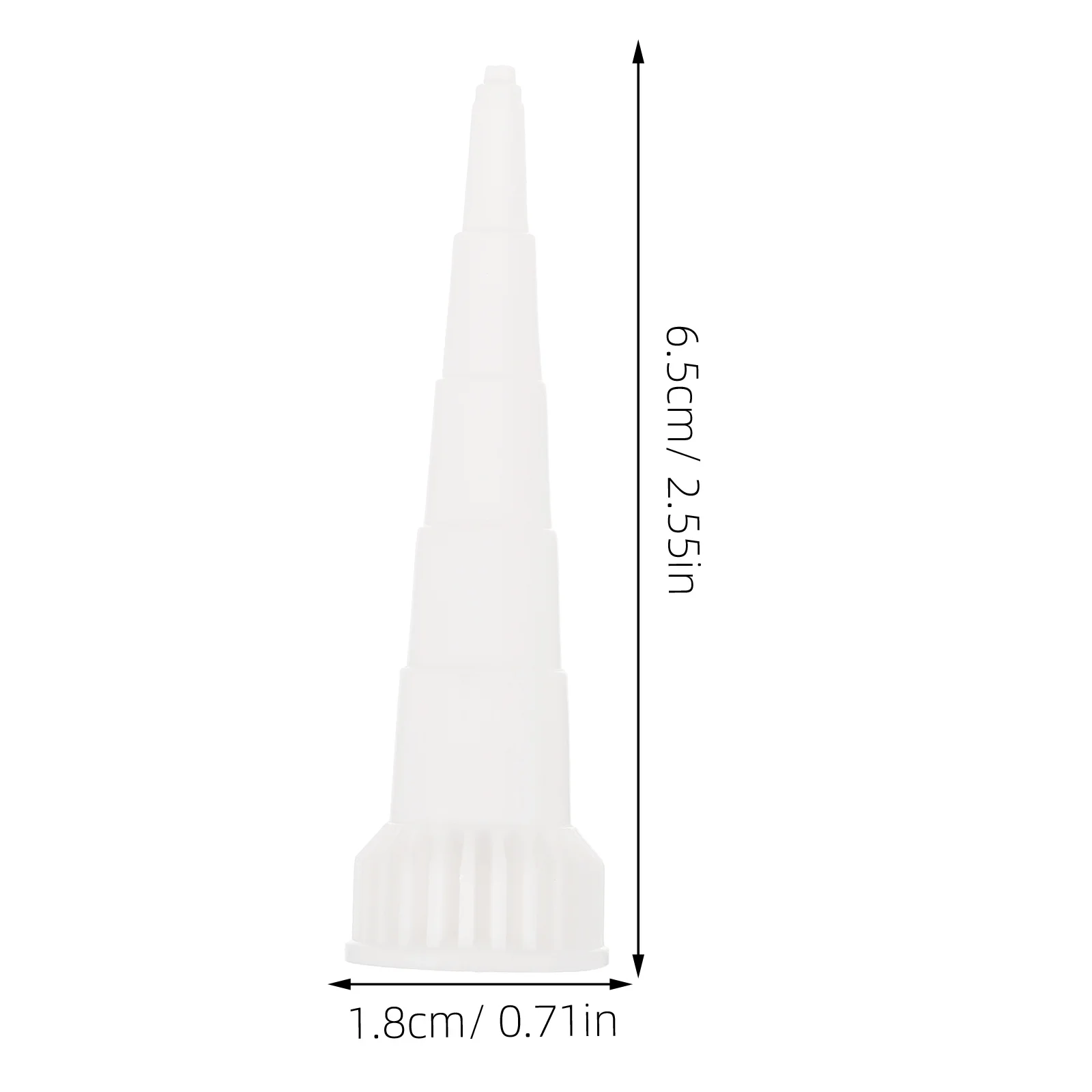 4 pz Cono di Controllo Riutilizzabile Finitura Tappi Per Utensili Mastice Tappo Per Calafataggio Punte per Mastice Coperture Per Tubi Per Mastice Kit di Strumenti di Finitura