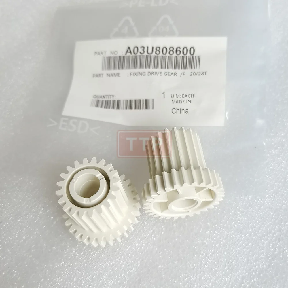 

10 шт. Konica minolta C6501 C6000 C7000 C6500 C5500 приводная шестерня фьюзера F 20/28T A03U 808600
