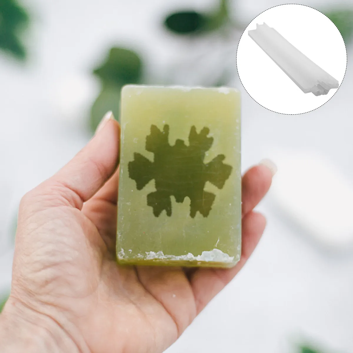 1Pcs Silicone Baking Mold Sandwich Tube Design Realistic Outline Non Stick Easy Disassemble Cake Filling DIY Decoration Soap