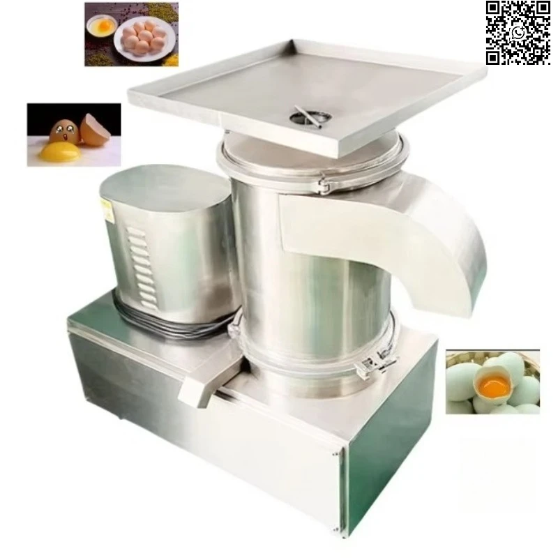 

Customized Hot Sale Commercial Egg Cracking Separators Equipment Centrifugal Spiral Eggs Breaking Machine with Low Price