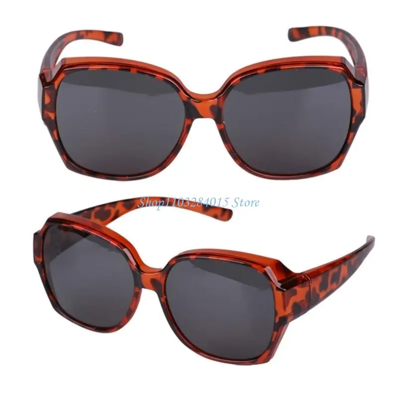R6FF Polarized Overglasses Sunglasses Goggles Wrap Around Cover Sunglasses