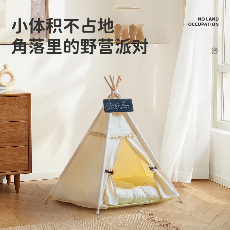 Pet tent four seasons general cat kennel kennel winter warm detachable closed cat house cat house