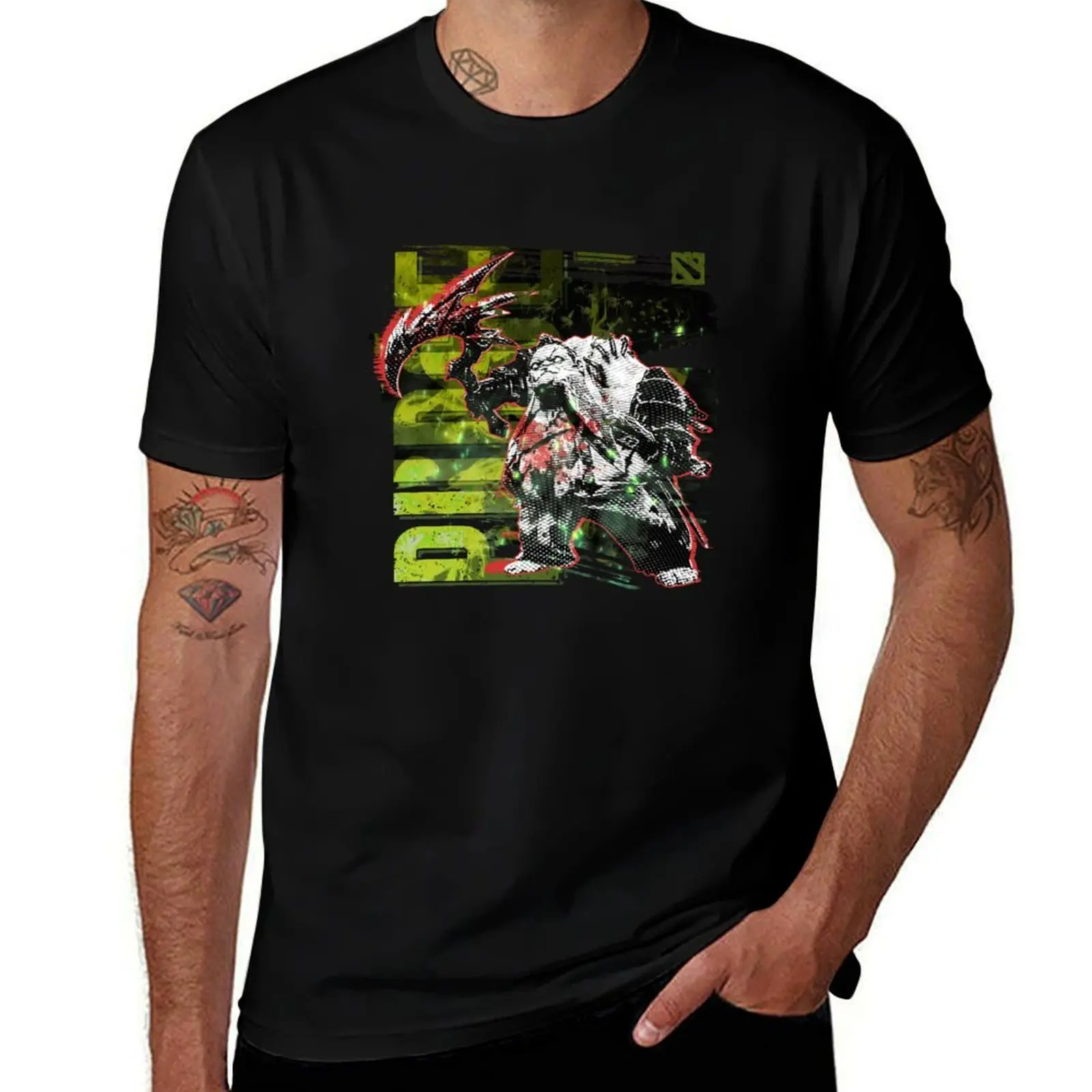 

Pudge hero Dota 2 character | international T-Shirt t shirts for man cotton funny t shirts dark humor T-Shirt