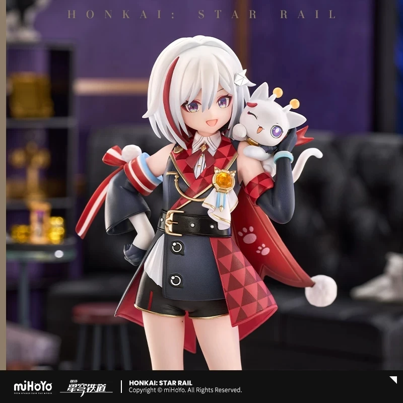 miHoYo / Honkai: Star Rail Official Anime “Little Kitty” Series Game Merchandise Topaz & Zhangzhang Figurines, Ornaments, Gifts