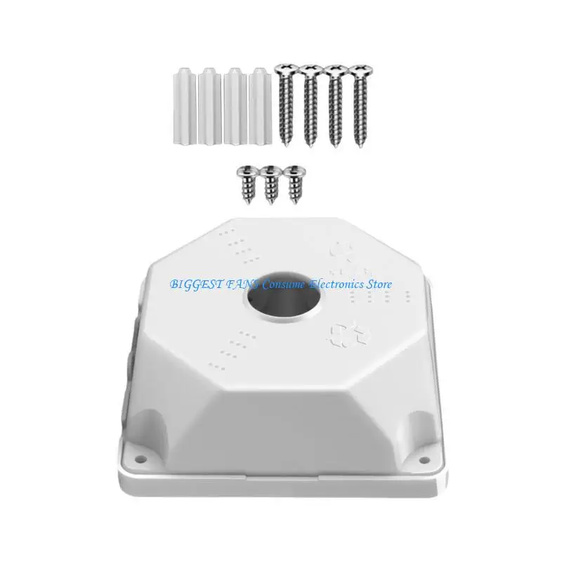 Long dure boîte jonction imperméable pour les installations support plafond caméra