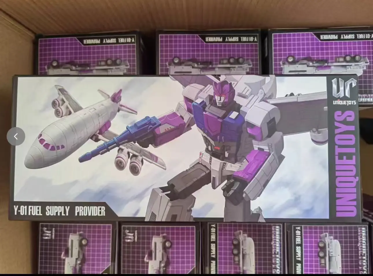 UT Gas Tank Y01 Reprint Mp Scale Three Transformers Movable Deformation Model Toy