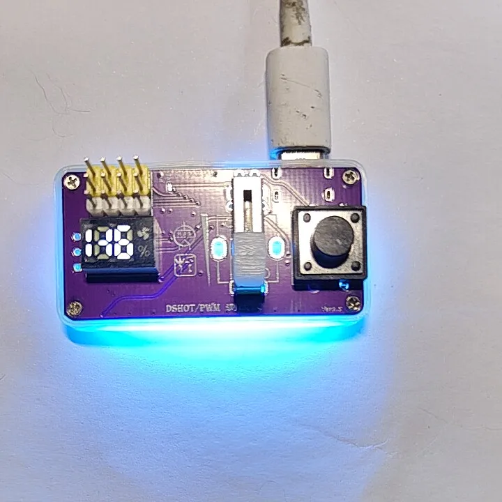 

DSHOT & PWM Servo Tester – for RC Drone ESC, Speed Controller & LiPo Battery Check