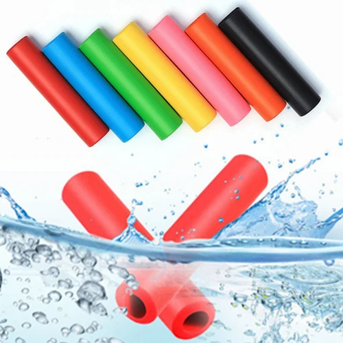 Imagen 2 del producto Empuñaduras de bicicleta antideslizantes de silicona, cubierta de agarre de bicicleta, manillar de soporte fuerte, pieza MTB al aire libre, 1 par