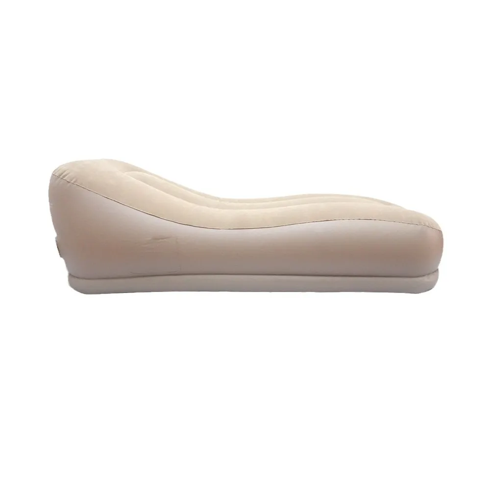 Fully Automatic Inflatable Sofa with Built-In Detachable Pump, Quiet, Odorless, Portable Lounger for Office Lunch Break, Home Living