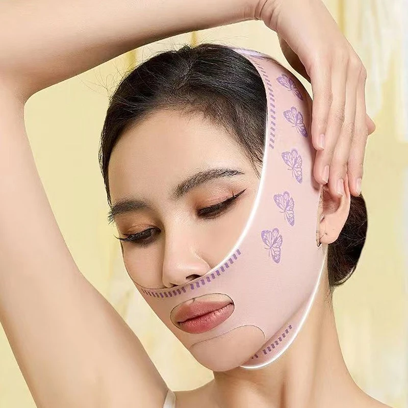 V Face Band Lifting Up Face Cheek Thin Mask Reduce Double Chin V-Line Shaping Bandage Anti Wrinkle Bandage Skin Care Products