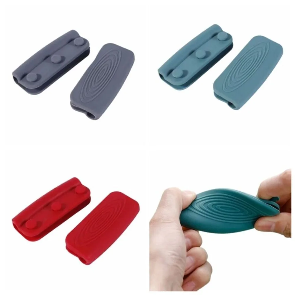 Silicone Handle Cover for Pot Pan SaucepanSleeve Slip Cover Grip Handle Cover