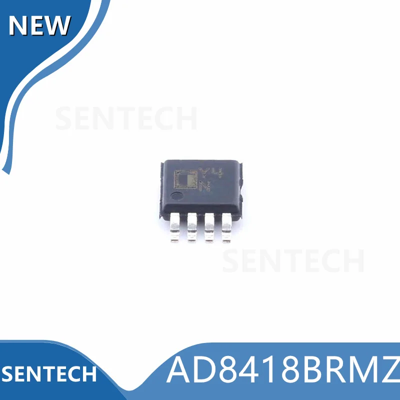 

10pcs/lot 100% NEW Original AD8418BRMZ MSOP-8（Y4N）Bidirectional zero drift current sense amplifier