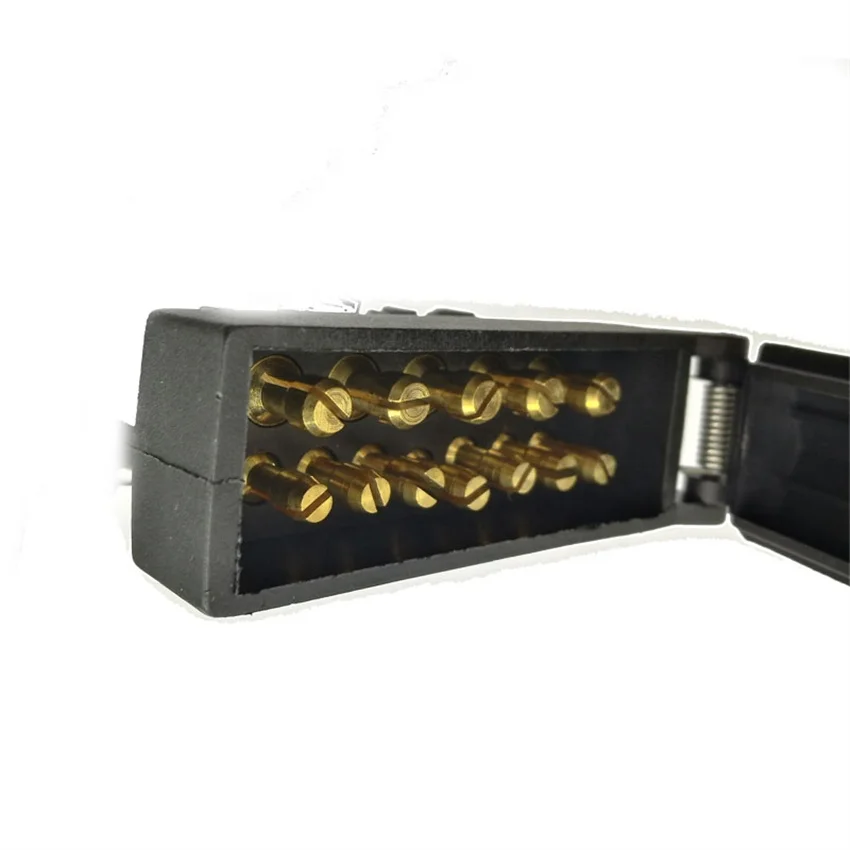 OEM Australia 12 Pin Flat Trailer Socket Adapter Set/Kit with 4 Pin Deutsch Socket Compatible with 12 Pin Flat Trailer Plug