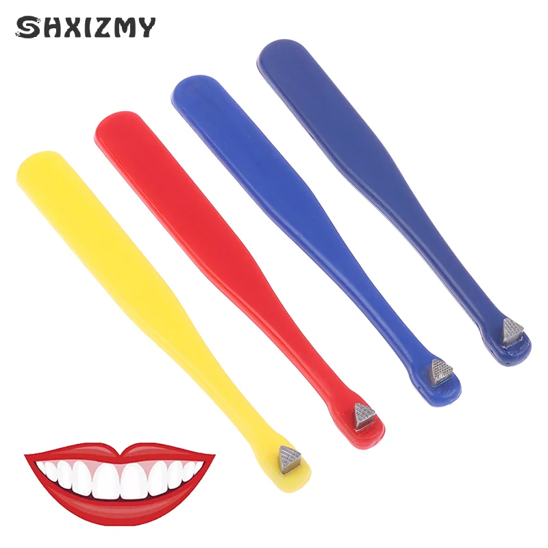 Faixa ortodôntica dentária empurrador assento instrumento manual molar bandas mordida vara assento ponta serrilhada anel push lift odontologia