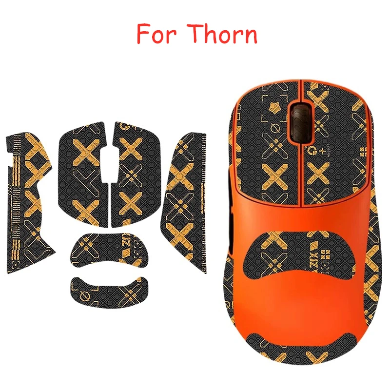 Ultra-Thin Anti-Slip Sweat-Absorbent Grip Tape (1 Set) For Lamzu Atlantis Thorn Mouse – High-Grip Gaming Accessory