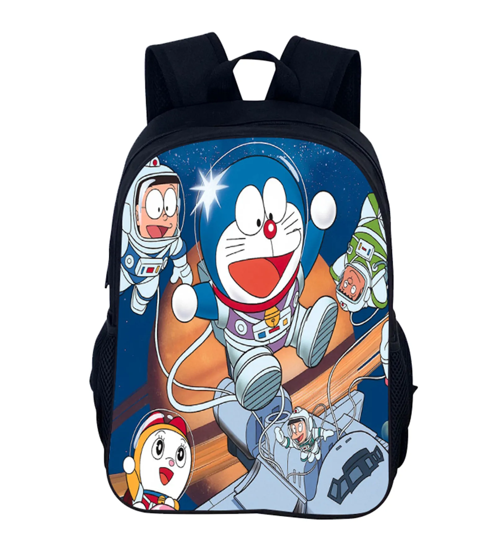 Student Doraemon Multifunction Backpack-Back to School Lightweight Knapsack for Elementary Kid