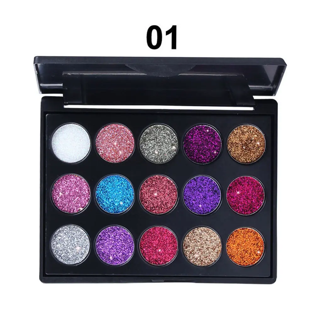 15 Colors Eye Shadow Palette Matte Pearly Smooth Texture Long Lasting Makeup Matte Eyeshadow Palettes Makeup Palette