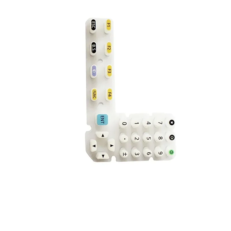 Weiche Tastatur RJP-IM55 LCD-Bildschirmschlüssel für die Wartung der Totalstation schützt den LCD-Bildschirm, komfortables Tippen für ES602G