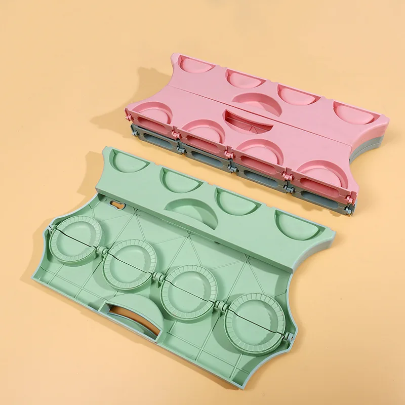 1pc Kitchen DIY Mold Dumpling God Automatic Dumpling Making Tool Creative Dumpling Skin Pressing Mold Lazy Tool New