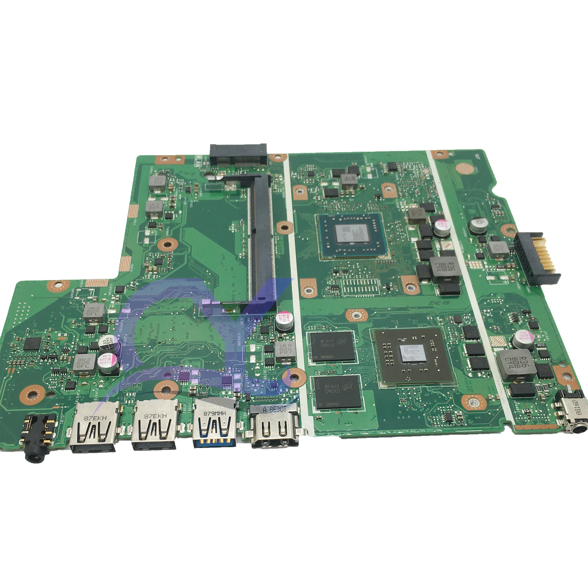 X540bp notebook mainboard für asus x540b a540 x540ba laptop motherboard mit amd A6-9225 A9-9425 cpu v2g gpu 100% test ok