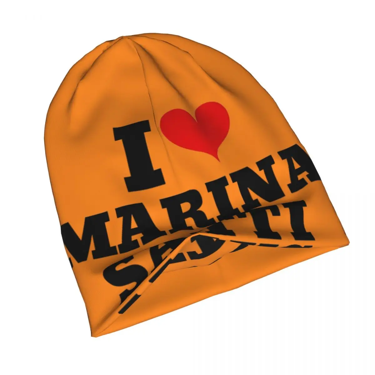 I Love Marina Satti Bonnet Homme Outdoor Thin Hat Marina Skullies Beanies Caps For Men Women Style Fabric Hats