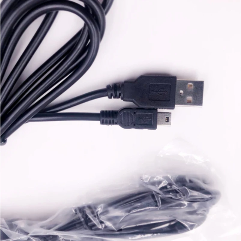 

200pcs 1.8m USB Charger Cable Charging Data Sync Cord Wire With Magnetic Ring for PS3 Wireless Controller