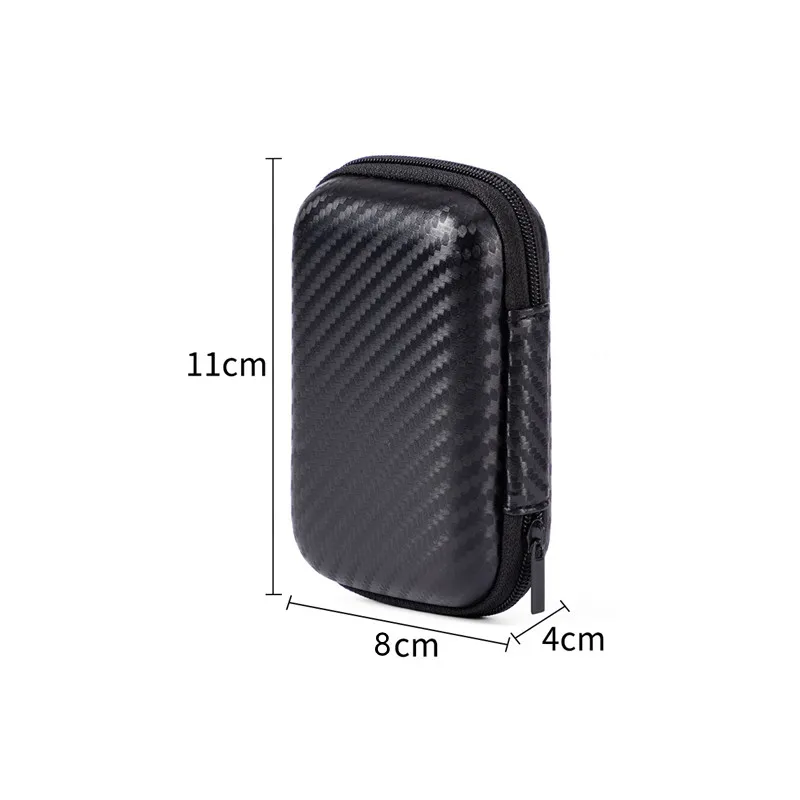 1/2 stücke Tragbare Eva Lagerung Tasche Mäppchen Handy Ladegerät Schutz Tasche Mobile Festplatte Tasche U Disk Daten kabel Lagerung