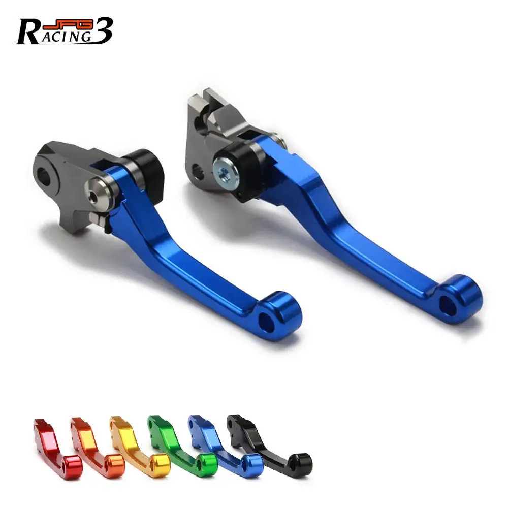 Motorcycle CNC Aluminum Billet Pivot Foldable Brake Clutch Levers For YAMAHA WR250F WR450F WRF 250 450 2005-2015 Dirt Bike