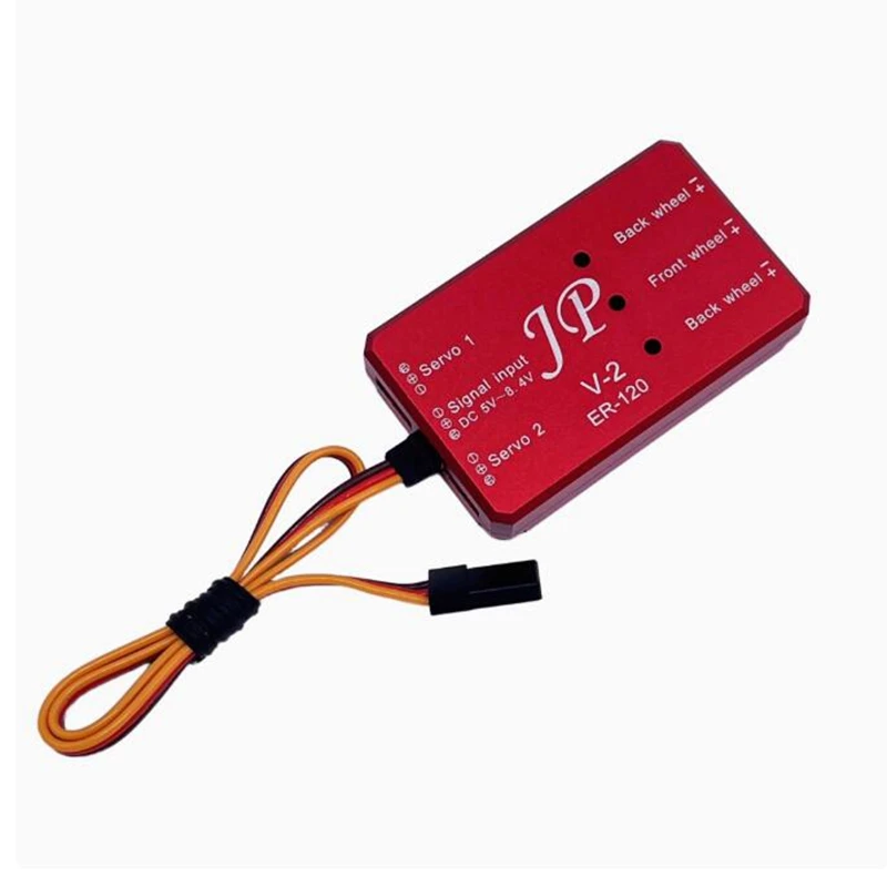 Livraison gratuite! Contrôleur de train d'atterrissage rétractable en métal JP ER120 V1 et V2 pour avion RC à voilure fixe