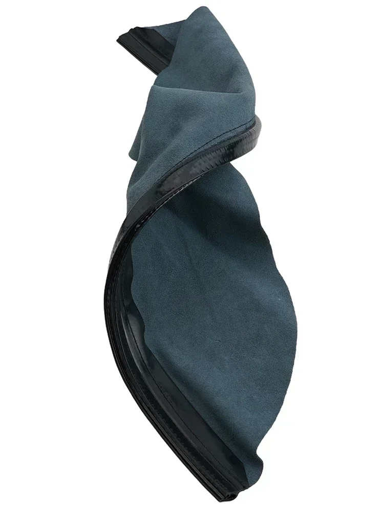 Two Layer Leather Welding Helmet Scarf Welding Helmet Scarf Wraparound Coverage Leather+cloth Packing List Recommended Use New