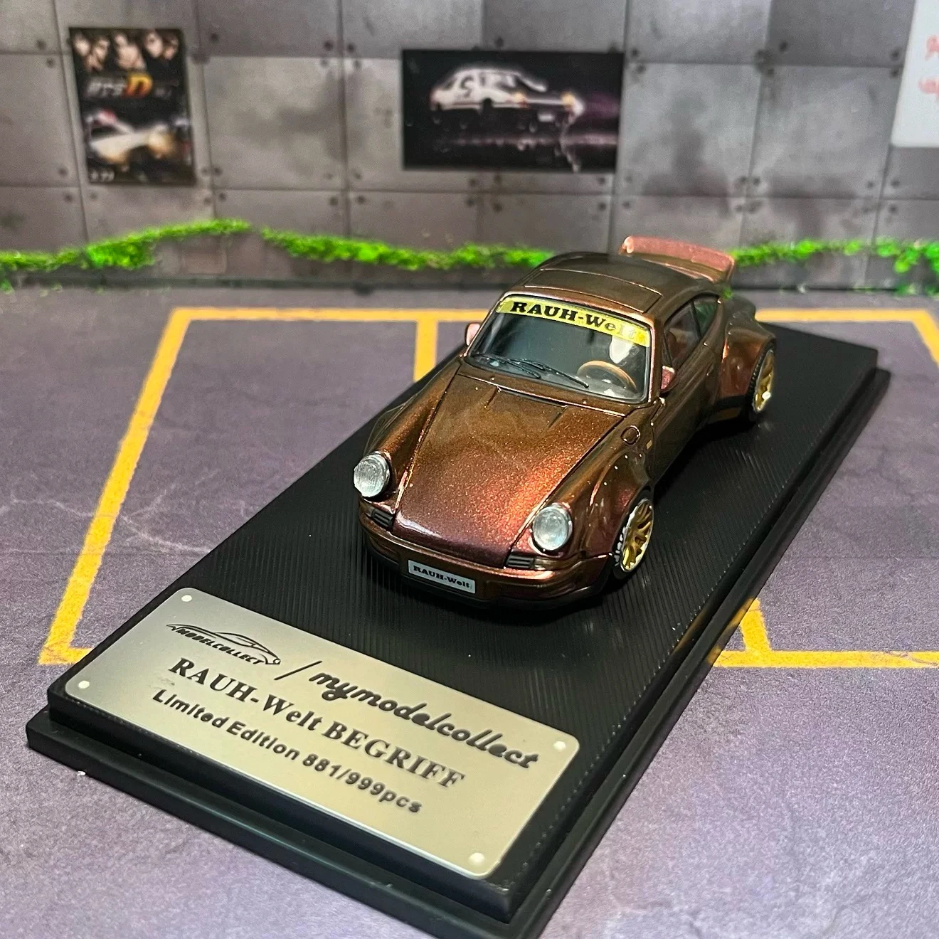 Model Collect 1/64 RWB 930 Alloy Diecast Car Model