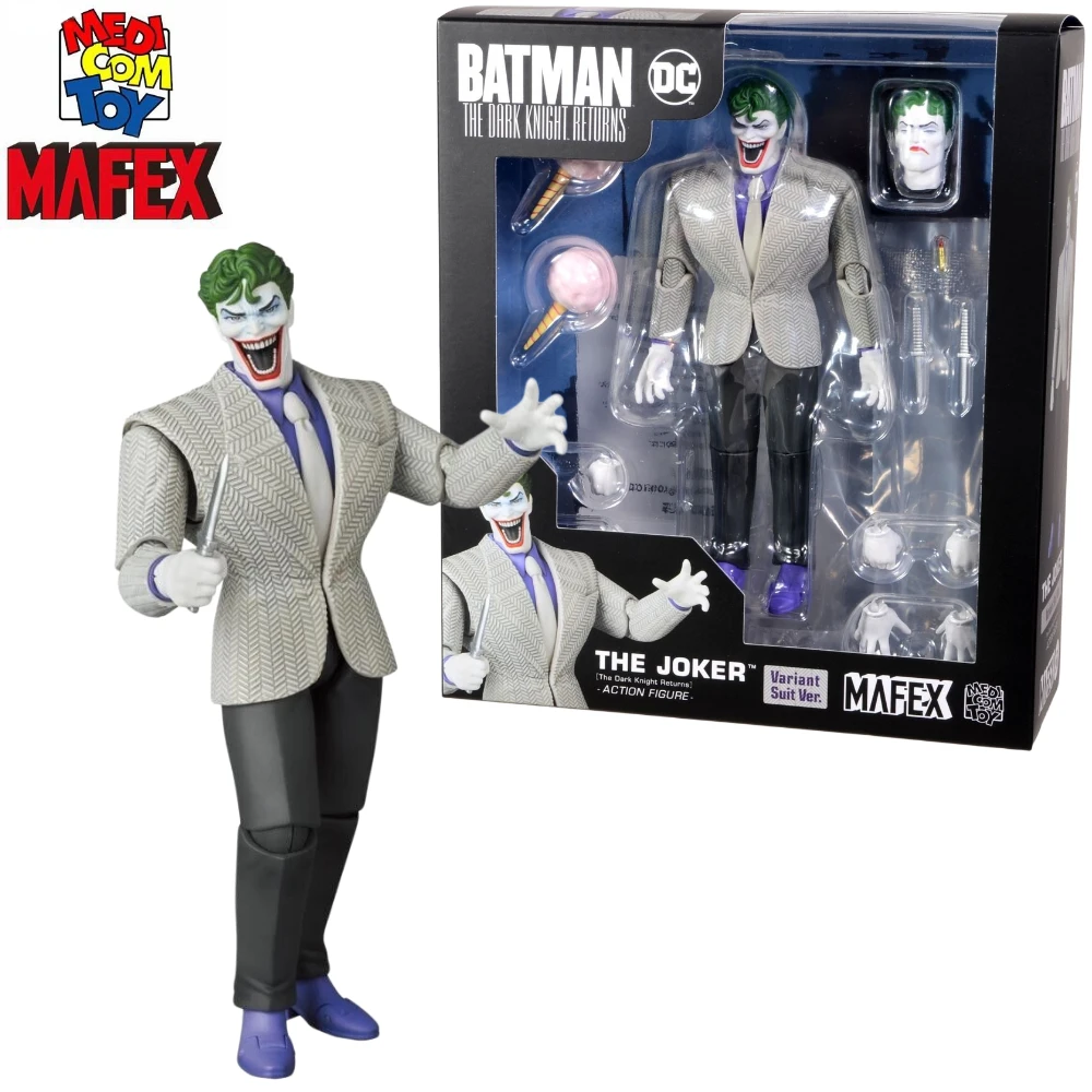 

in stock Mafex No. 214 mafex 214 THE JOKER Variant Suit Ver. Action Figrue Anime Model Toys