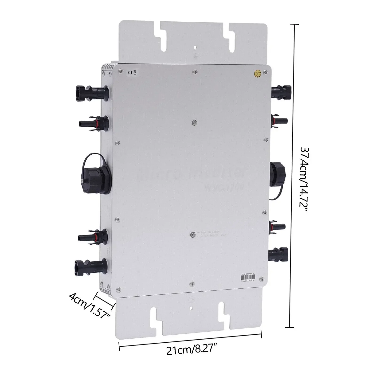 1200W MPPT Micro Solar Inverter – Pure Sine Wave Grid Tie for Efficient Solar Power