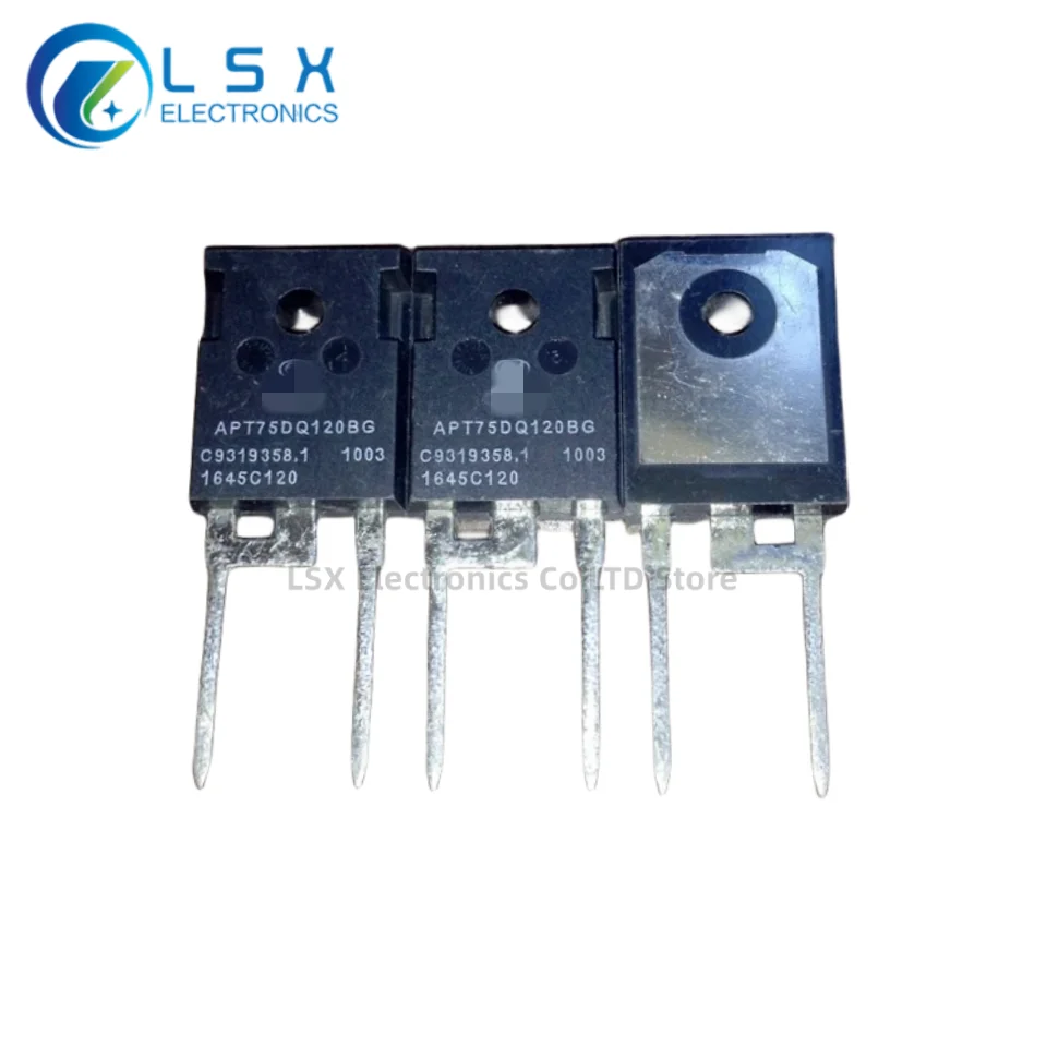 New Original 5PCS/Lot APT75DQ120BG APT75DQ120 OR APT75DQ100BG OR APT75DQ60BG TO-247 75A 1200V Ultrafast Recovery Diode